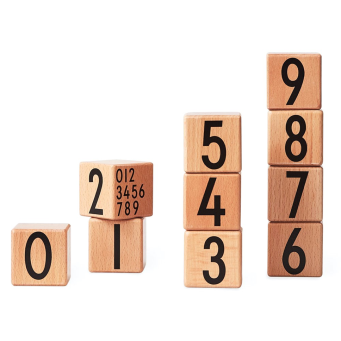 Wooden Numbers DESIGN LETTERS